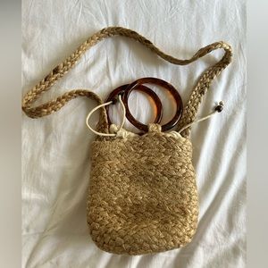 Mini Woven Aritzia bag